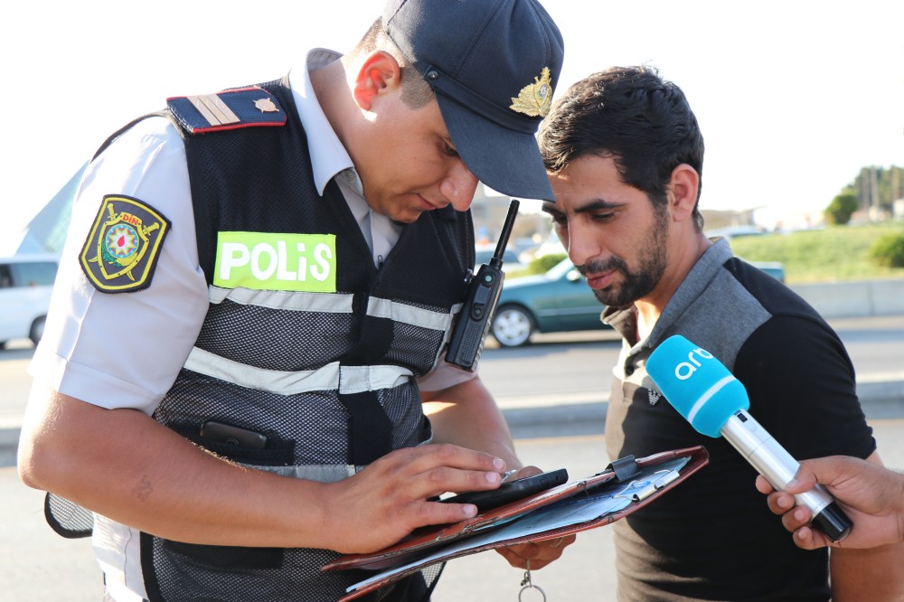 Bakıda polis genişmiqyaslı tədbirlərə başladı (Fotolar)