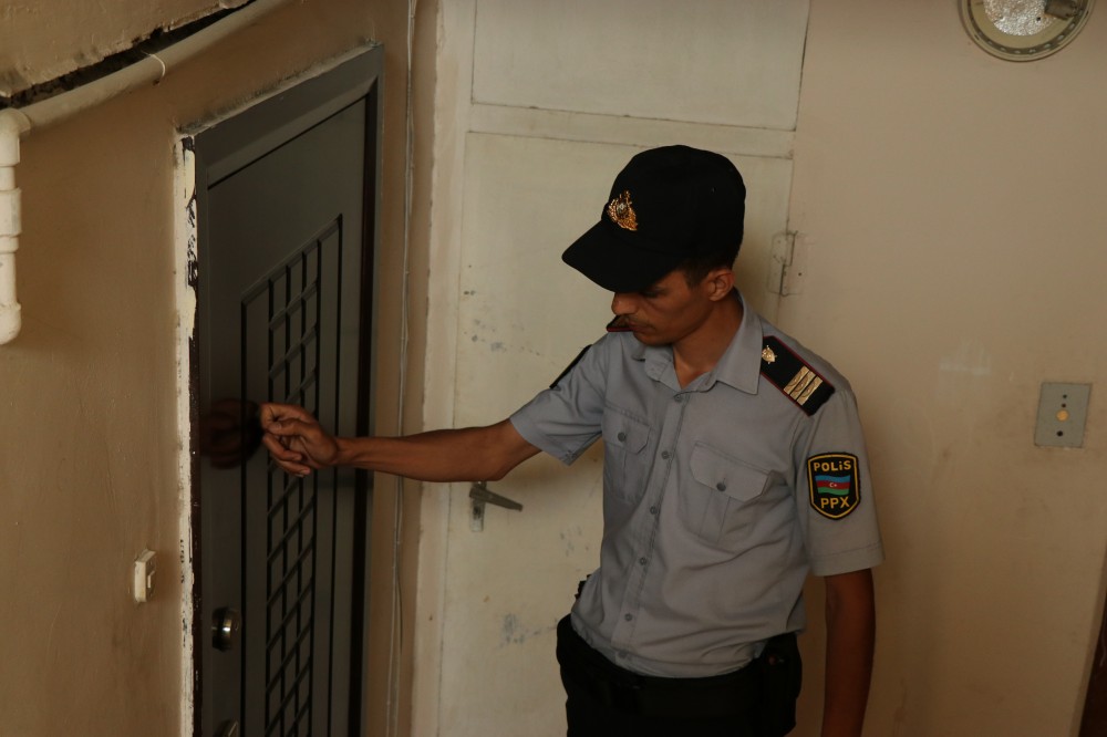 Bakıda polis genişmiqyaslı tədbirlərə başladı (Fotolar)