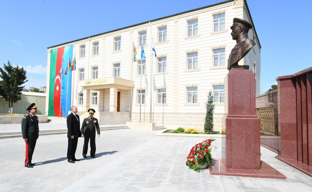 Prezident Cəmşid Naxçıvanski adına Hərbi Liseydə - FOTOLAR