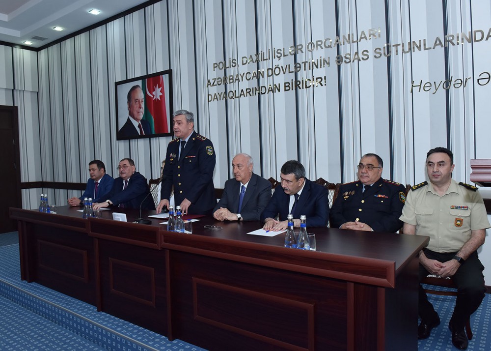 Sumqayıtda Polis Günü qeyd edildi - FOTOLAR