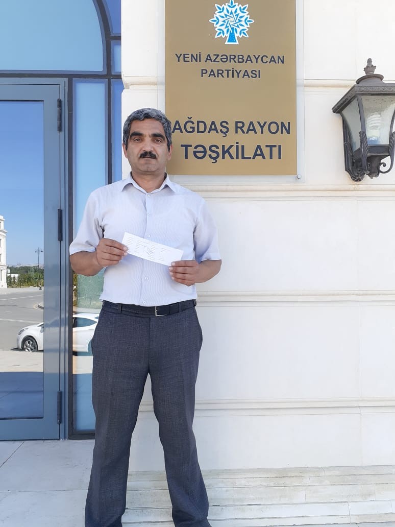 Deputatdan Əli Əhmədovun aksiyasına DƏSTƏK-FOTO