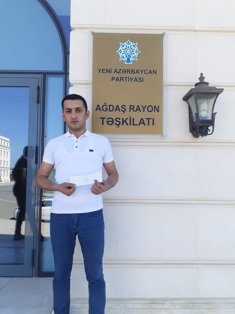 Deputatdan Əli Əhmədovun aksiyasına DƏSTƏK-FOTO