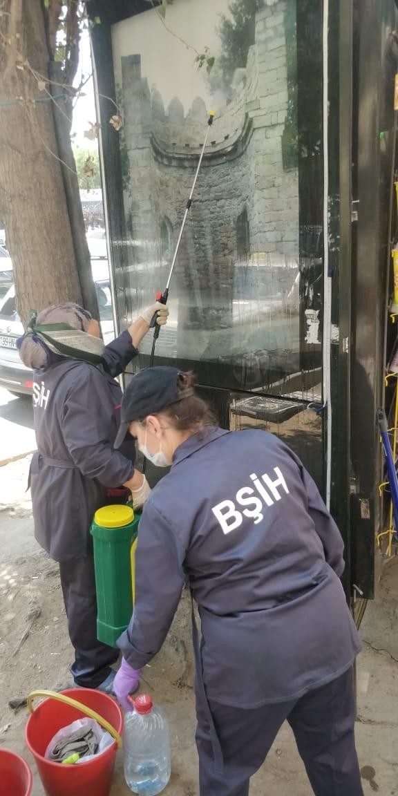 Bakı meriyası hərəkətə keçdi - Bu obyektlər dezinfeksiya olundu