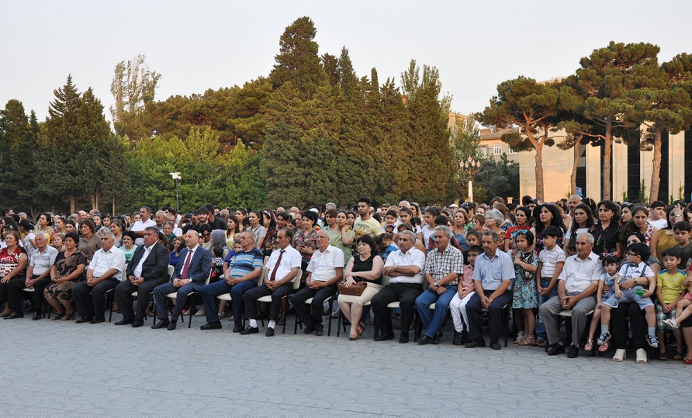 Sumqayıtda Heydər Əliyevin hakimiyyətə gəlişinin 50-ci ildönümü qeyd edildi - FOTOLAR