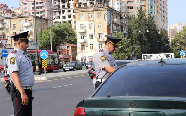 Polis jurnalistlərlə birgə gücləndirilmiş əməliyyat tədbirlərinə başladı - FOTO