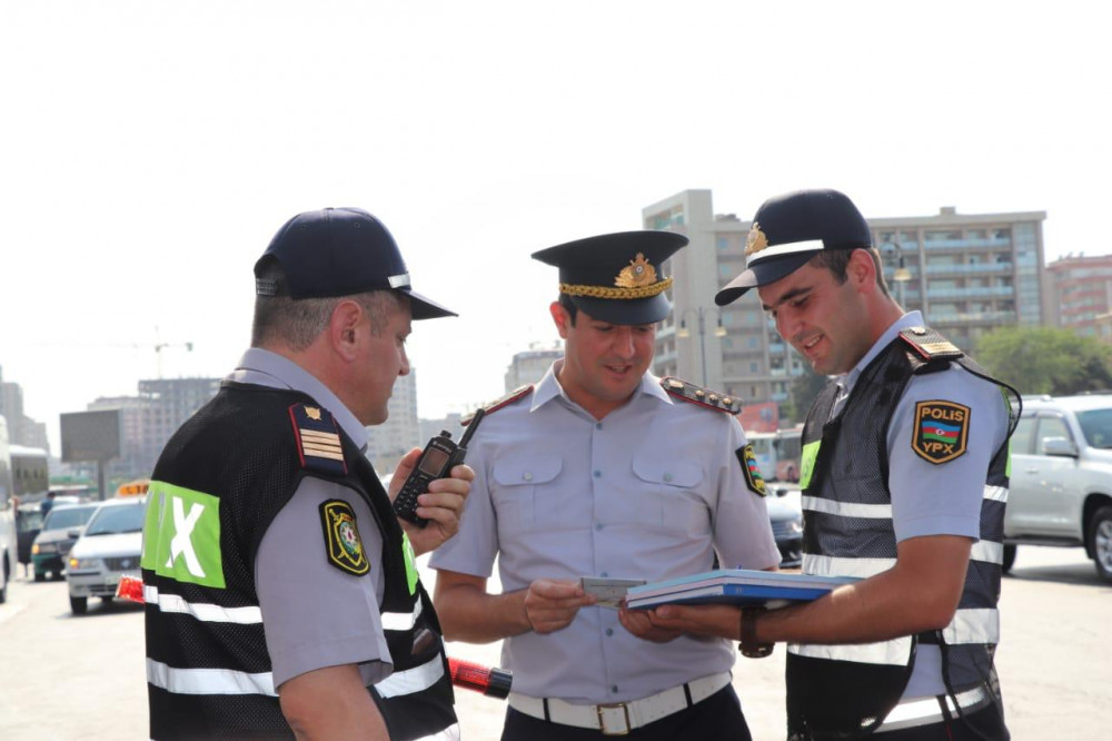 Polis jurnalistlərlə birgə gücləndirilmiş əməliyyat tədbirlərinə başladı - FOTO