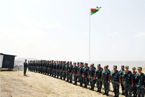 Elçin Quliyev Ermənistanla sərhəddə - FOTO