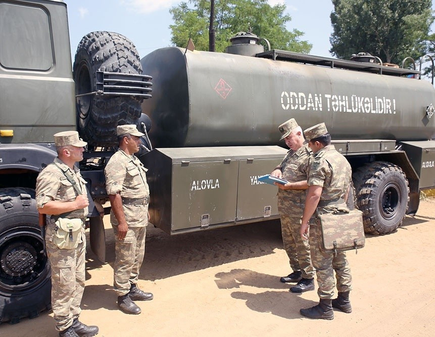 Bölmələrin qış mövsümünə hazırlığı yoxlanıldı 