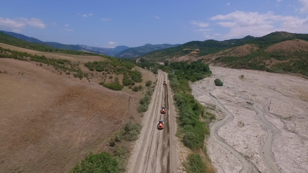 Yeni Ağsu yolu - FOTOLAR