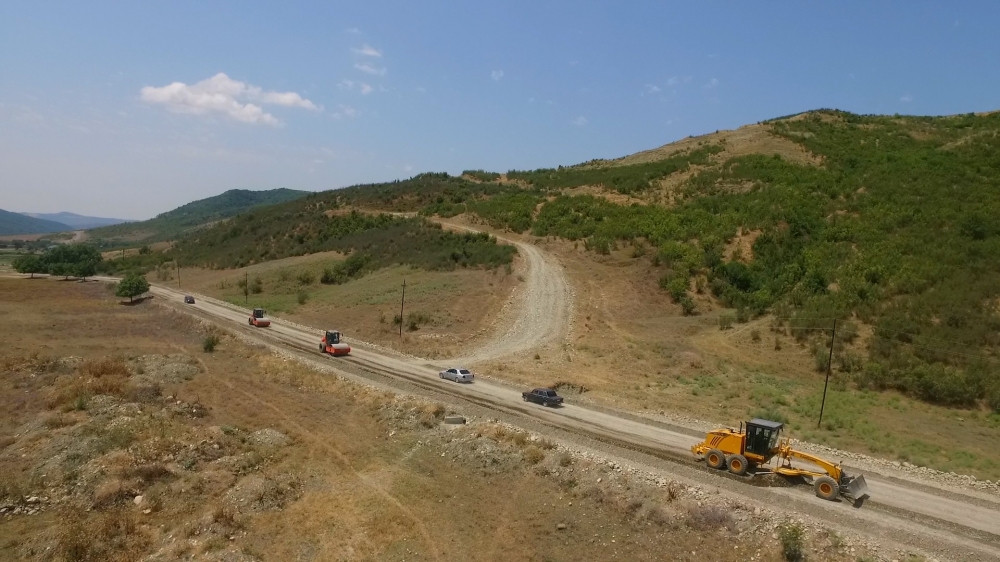 Yeni Ağsu yolu - FOTOLAR