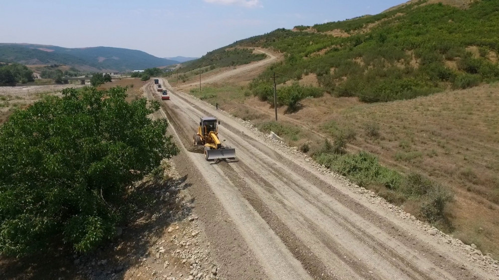 Yeni Ağsu yolu - FOTOLAR