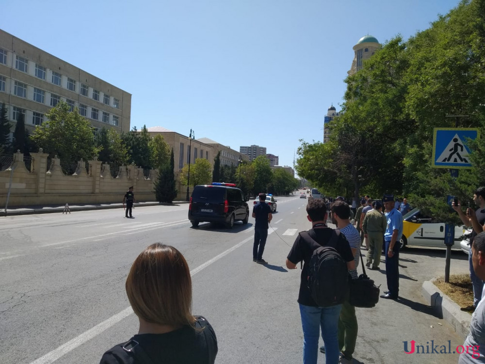 Pilotumuz son mənzilə belə yola salındı - FOTOLAR