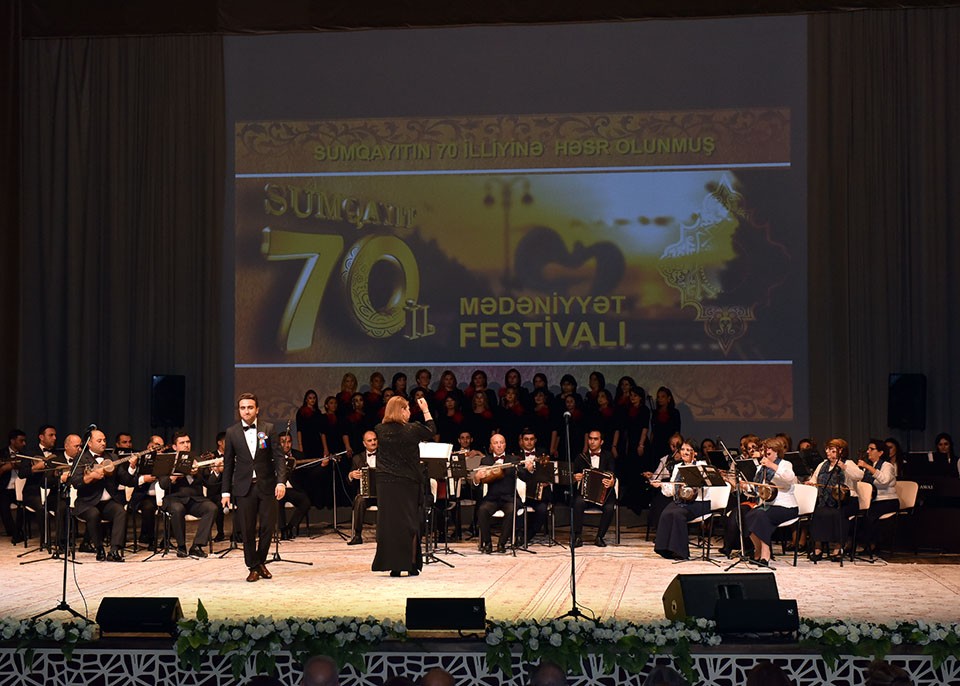 Sumqayıtda Mədəniyyət festivalı - FOTOLAR