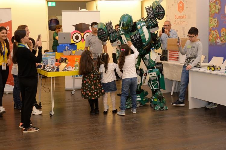 “İnnovasiya həftəsi” çərçivəsində “Roboday” festivalı təşkil edilib - FOTOLAR