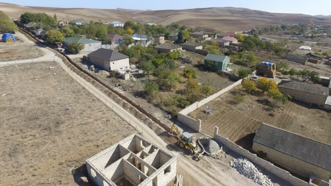 Sündü kəndində mərkəzləşdirilmiş su təchizatı sistemləri yaradılır - FOTO