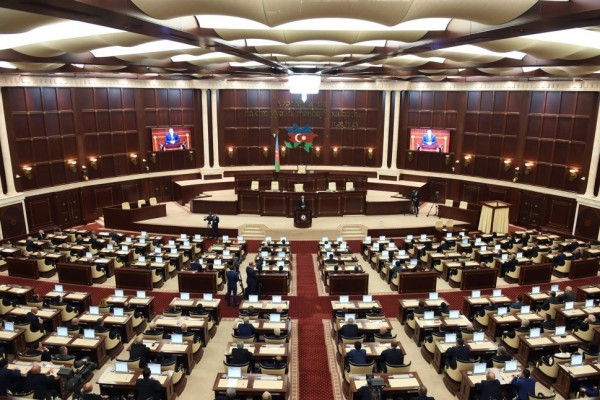 Milli Məclisin yaz sessiyasının ilk plenar iclasının gündəliyiaçıqlanıb
