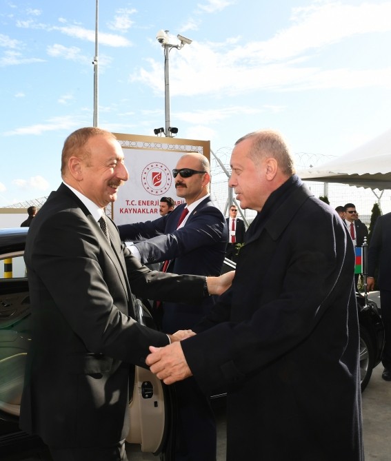 İlham Əliyev TANAP-ın Avropaya bağlanması mərasimində FOTOLAR