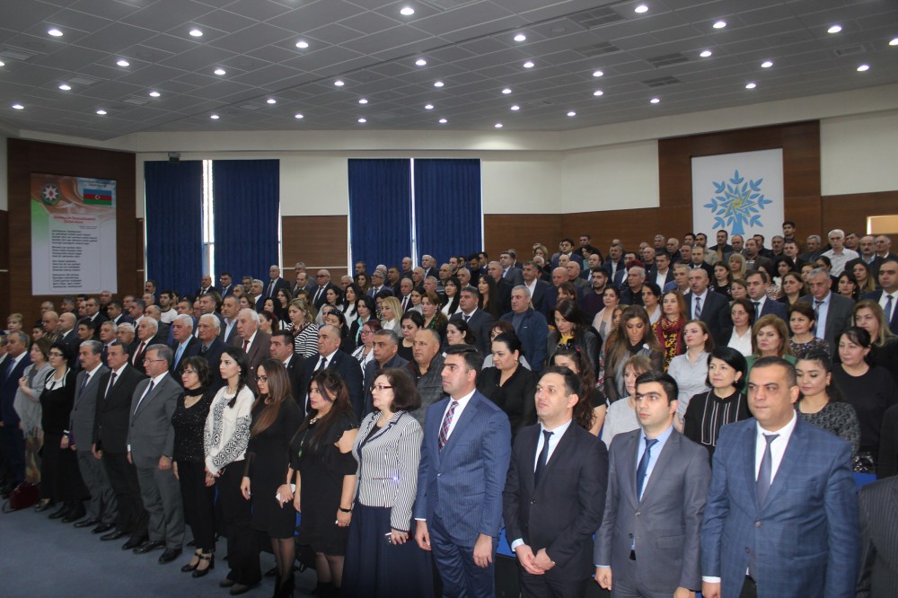 Nizami rayonunda Ulu öndərin anım günü ilə bağlı tədbir keçirildi - FOTOLAR