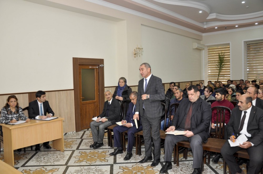 Abdin Fərzəliyev səyyar qəbul keçirib - FOTO