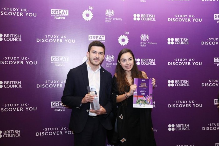 Leyla Əliyeva “Study UK Alumni Awards 2019”un qalibləri ilə - FOTOLAR