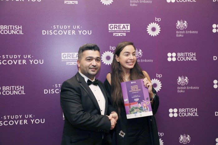 Leyla Əliyeva “Study UK Alumni Awards 2019”un qalibləri ilə - FOTOLAR