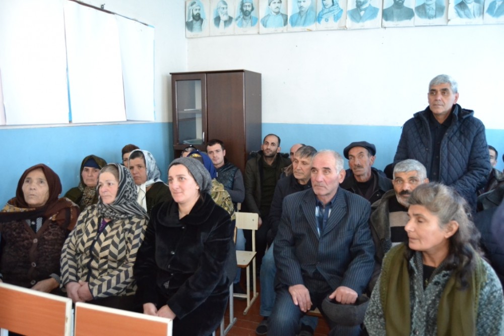 Başçı Balik kəndində səyyar görüş keçirdi - FOTO