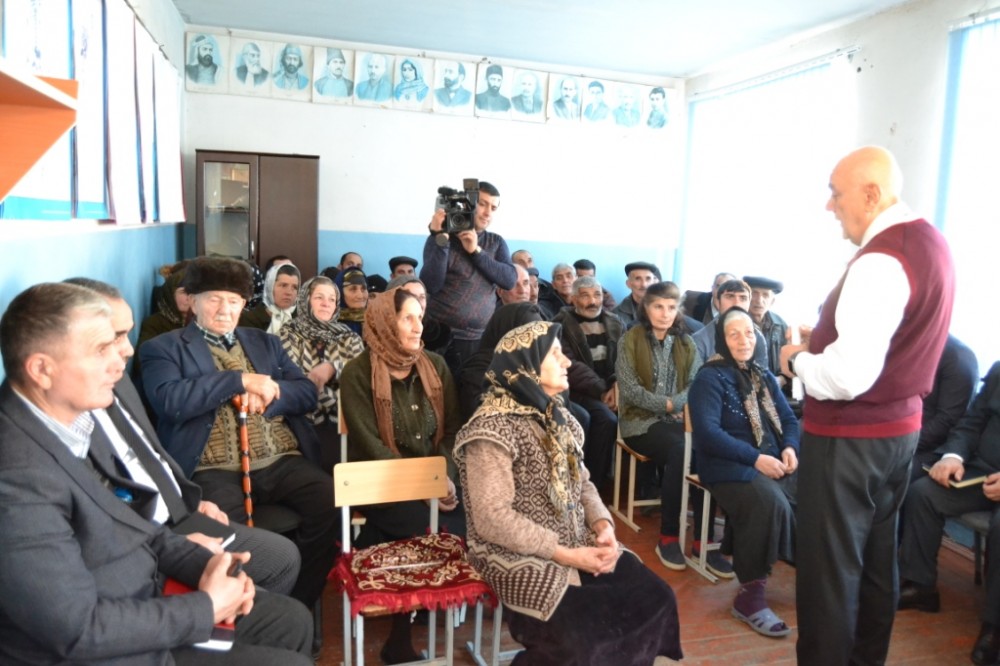 Başçı Balik kəndində səyyar görüş keçirdi - FOTO