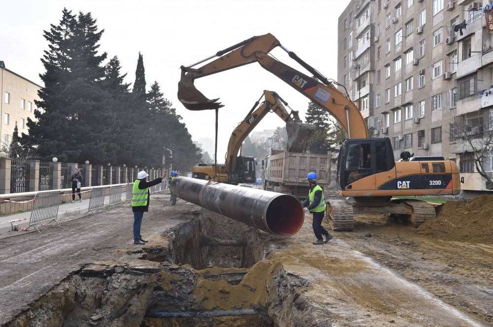 İçməli su təchizatının yaxşılaşdırılması üçün yeni layihələrə başlanıldı 