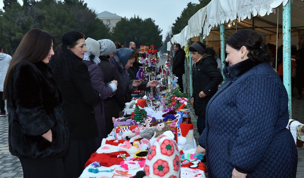 Sumqayıtda bayram yarmarkası təşkil olunub - FOTOLAR