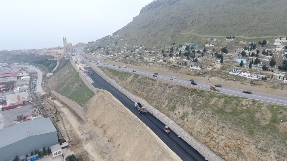 Bibiheybət yolu bu tarixdən açılacaq - FOTOLAR