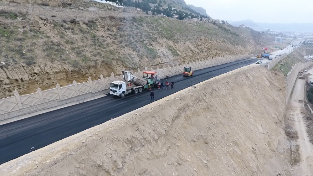 Bibiheybət yolu bu tarixdən açılacaq - FOTOLAR