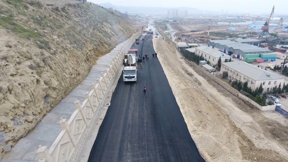 Kürdəmir-Zərdab avtomobil yolu yenidən qurulur - FOTO