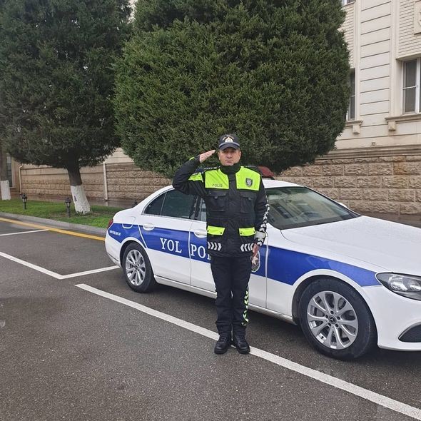 Yol polislərinin yeni geyim forması - FOTOLAR