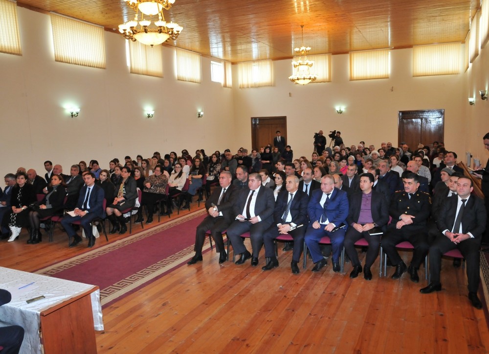 İradə Gülməmmədova Qobuda qəbul keçirdi - FOTO