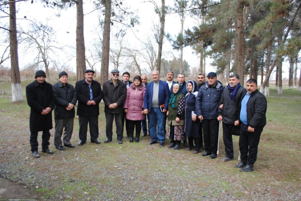 Fəzail Ağamalının seçicilərlə görüşü davam edir - VİDEO (FOTO)