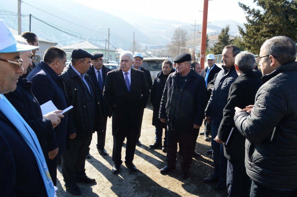 Ağalar Vəliyevin seçicilərlə növbəti görüşü - FOTOLAR