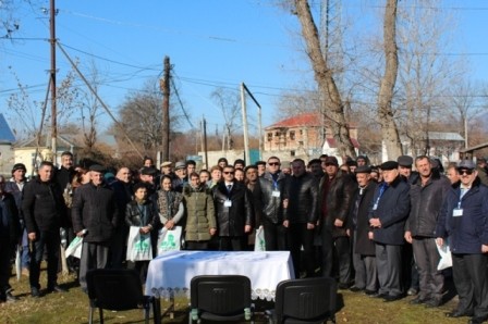 Novruz Aslanov daha 4 kənddə oldu və təhsil işçiləri ilə də görüşdü - FOTOLAR