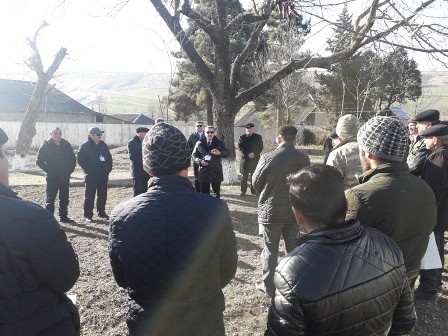 Novruz Aslanov 4 kənddə seçiciləri və rayon ağsaqqalları ilə görüşdü - FOTOLAR