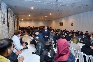 İqbal Ağazadə Tusi küçəsində sakinlərlə görüş keçirdi - FOTOLAR