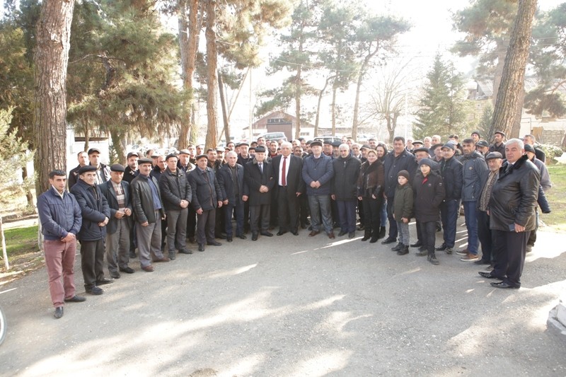 Zeyqəm Hüseynov seçicilərlə görüşlərini davam etdirir -  FOTOLAR