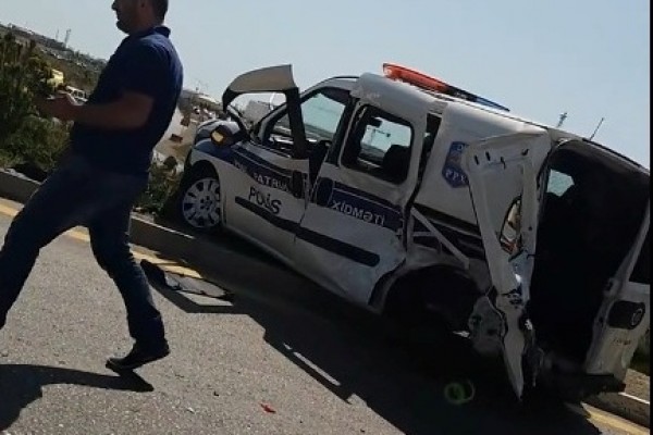 Azərbaycanda QƏZA: 4 polis yaralandı