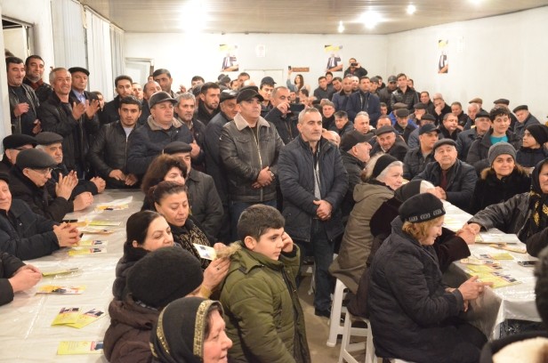 İqbal Ağazadə İnqilab İsmayılov küçəsində bir daha görüş keçirdi - FOTOLAR