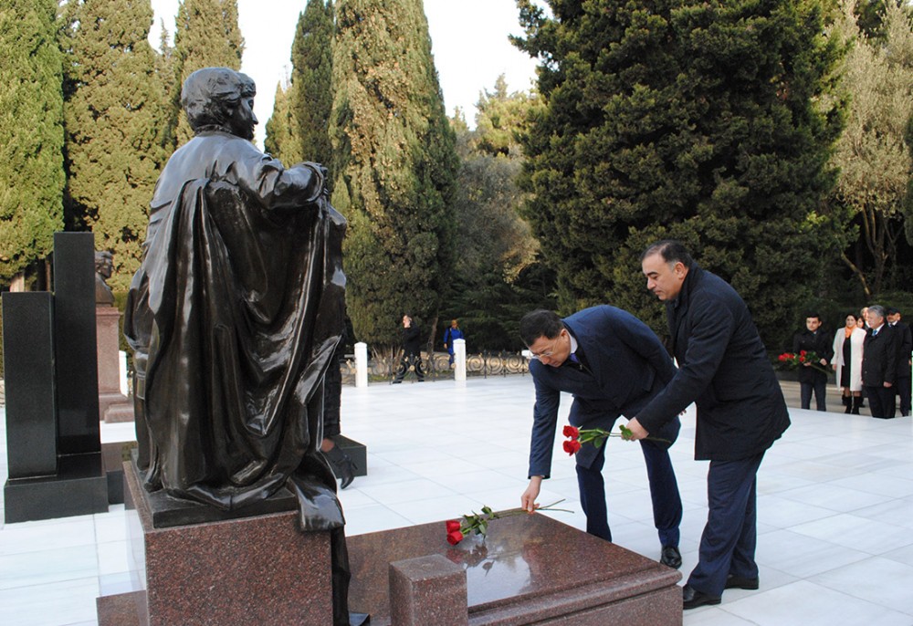 Fuad Muradov Canseit Tuymebayev ilə görüşdü - FOTO