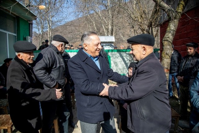 Oraban və Baş Kəldək sakinlərindən Cavanşir Feyziyevə  dəstək - FOTOLAR