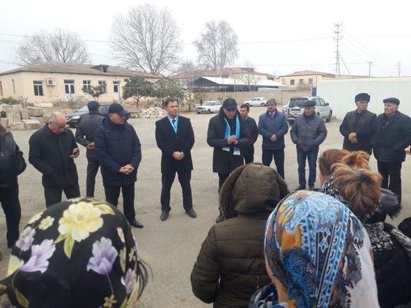 Nizami Səfərov seçiciləri ilə görüşlərini davam etdirir - FOTOLAR