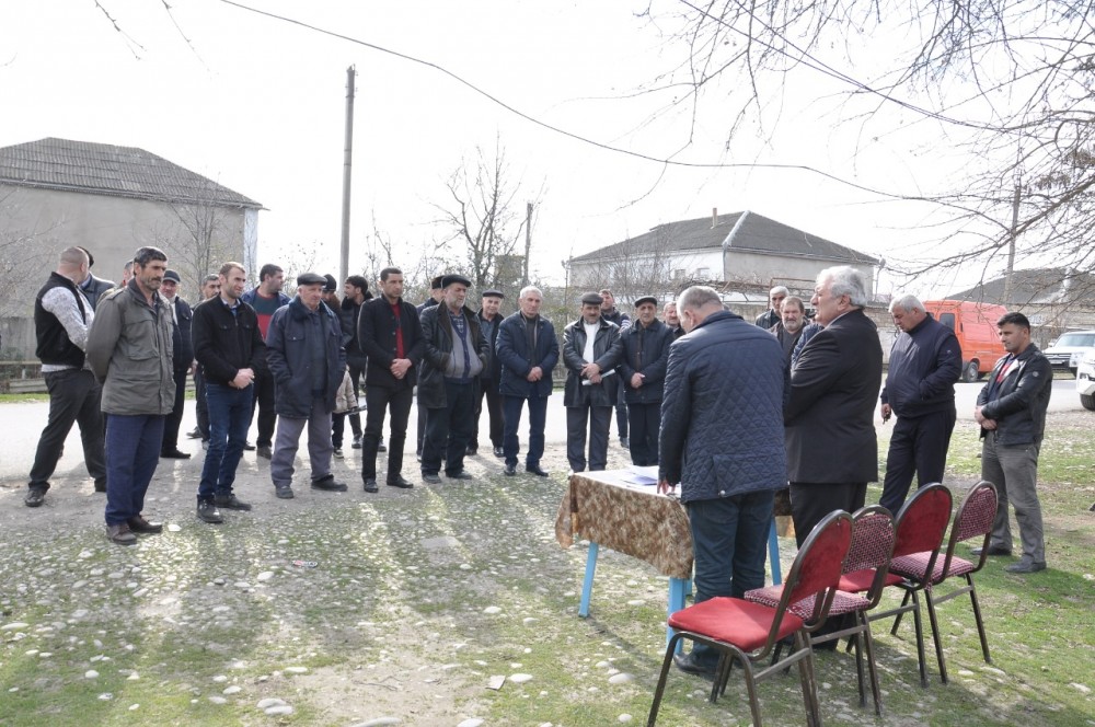 Xaçmazlıların seçimi Zeyqəm Hüseynovdur - FOTOLAR