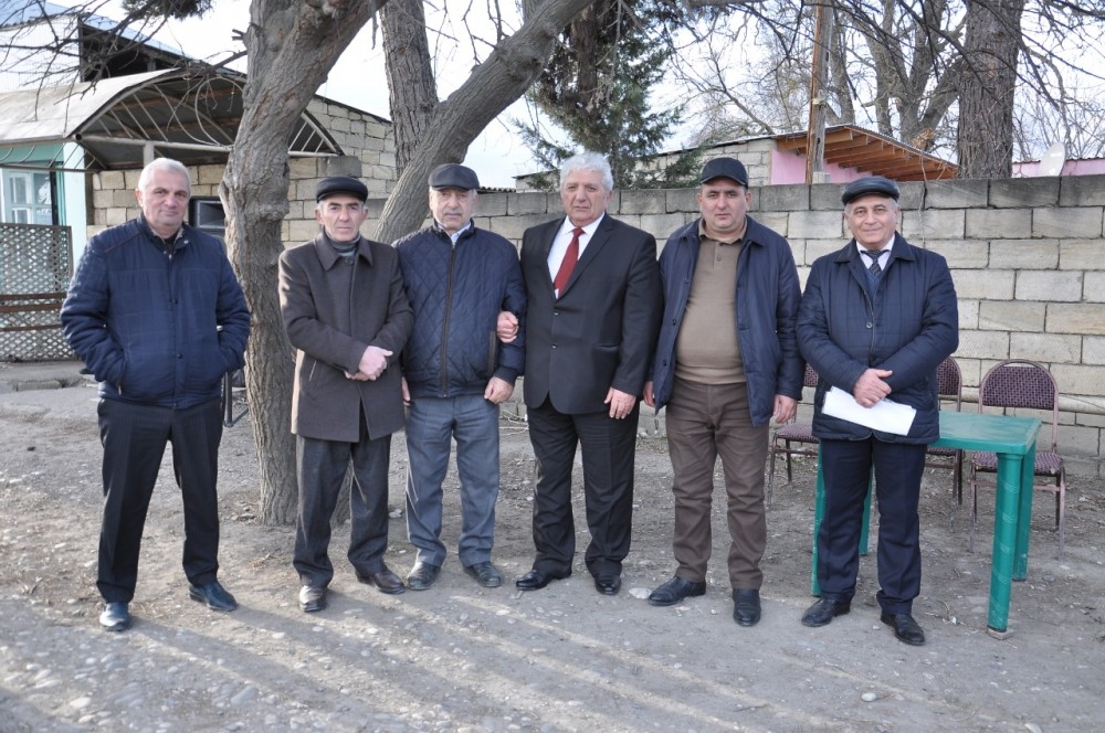 Xaçmazlıların seçimi Zeyqəm Hüseynovdur - FOTOLAR