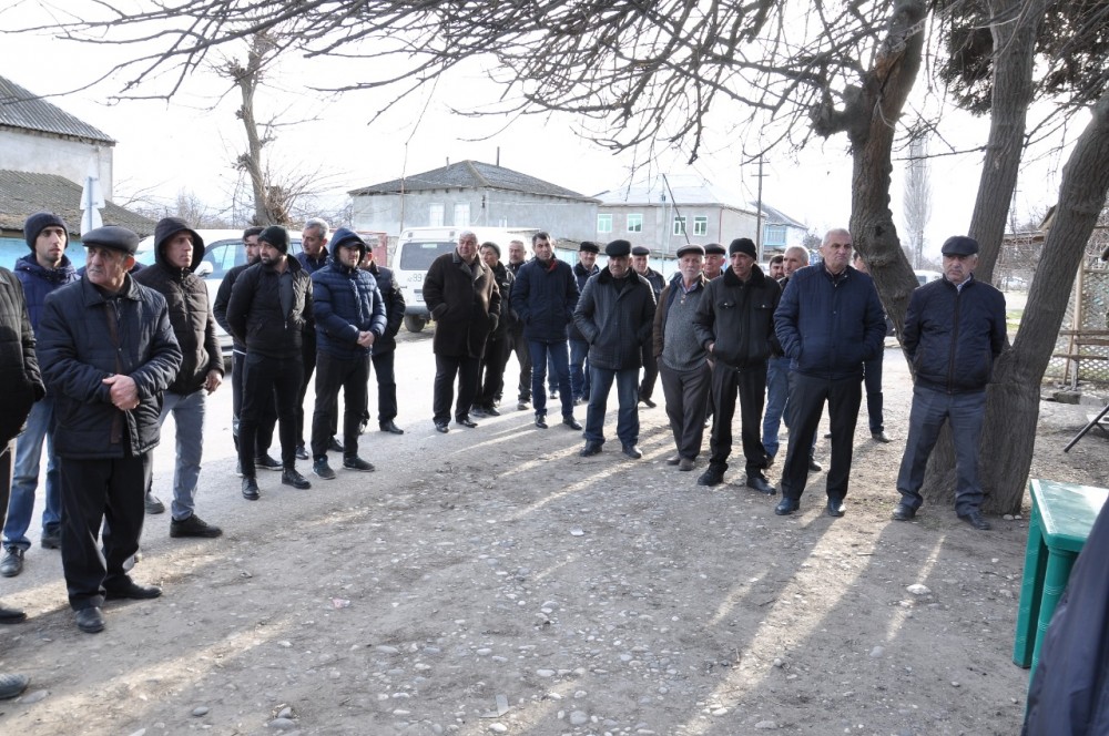 Xaçmazlıların seçimi Zeyqəm Hüseynovdur - FOTOLAR