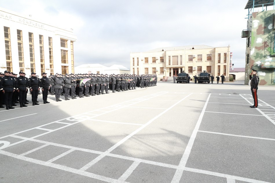 Əlahiddə Çevik Polis Alayının geyim forması dəyişdi - FOTO