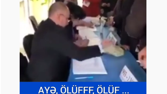 MSK sədri "Ayə, ölüff, ölüf!" görüntüsündən DANIŞDI:"Ölməyib" (VİDEO)